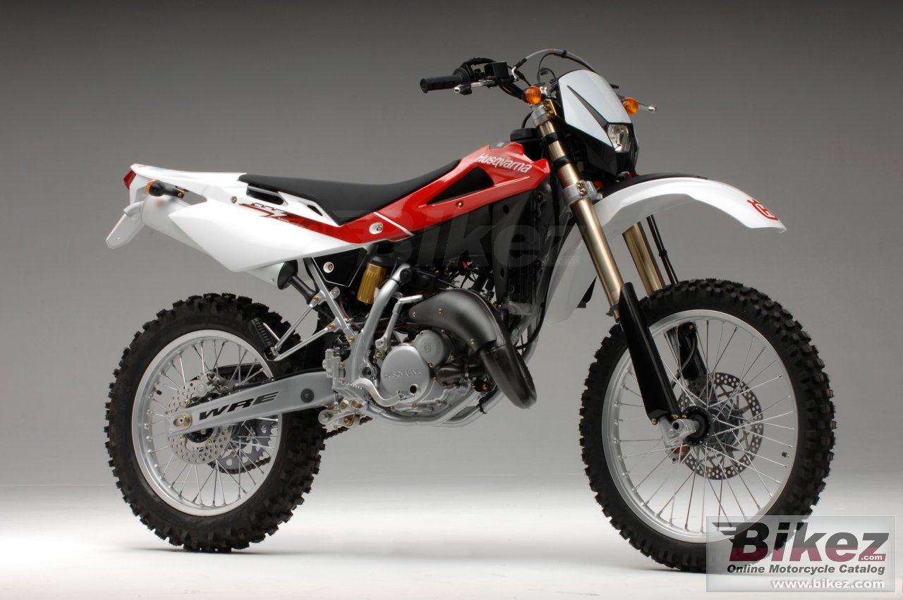 Big Husqvarna wre 125 picture and wallpaper from Bikez.com